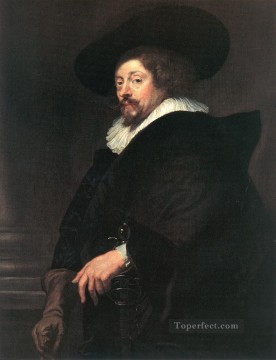 ピーター・パウル・ルーベンス Painting - 自画像 1639年 バロック様式 ピーター・パウル・ルーベンス